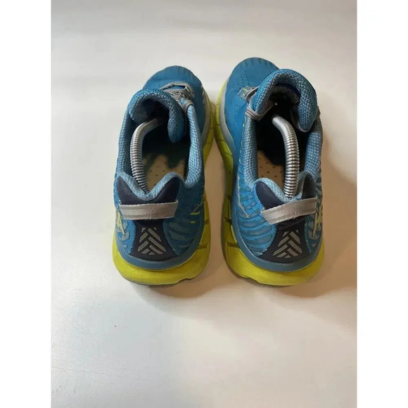 HOKA ONE ONE CLIFTON 5 MEN'S CARIBBEAN SEA/STORM BLUE Size 11 No Insoles - Picture 6 of 10